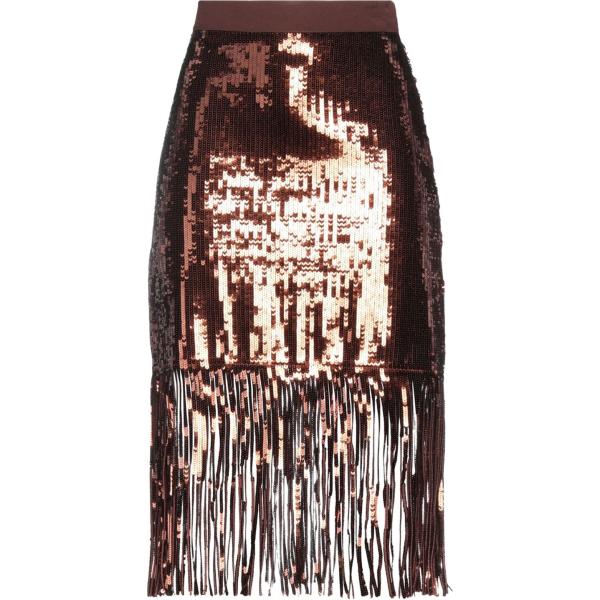 gonne longuette Twinset nero tinta unita