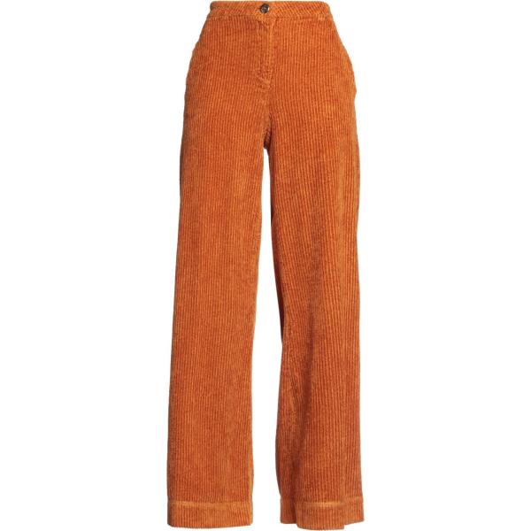 pantaloni Shaft arancione tinta unita