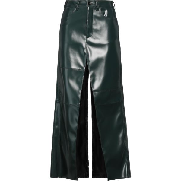 pantaloni Mm6 Maison Margiela verde tinta unita