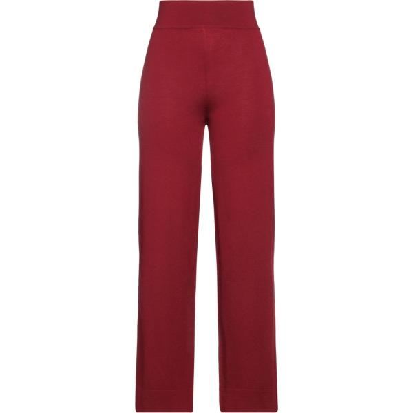 pantaloni Archivio B rosso tinta unita