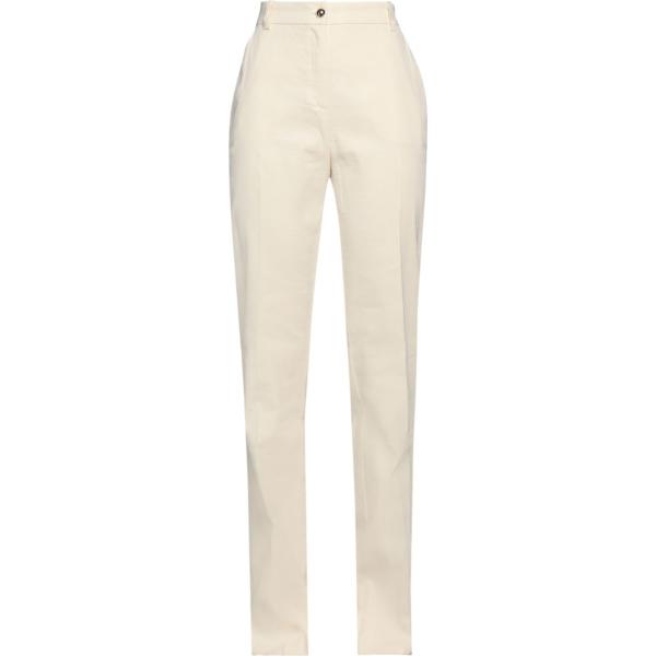 pantaloni Pinko bianco tinta unita