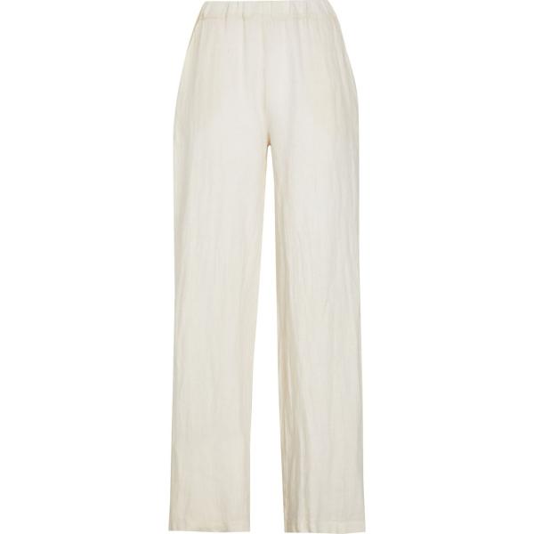 pantaloni 8 by YOOX bianco tinta unita