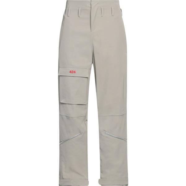 pantaloni 424 Fourtwofour marrone tinta unita