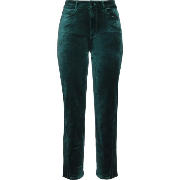 pantaloni Paige blu tinta unita