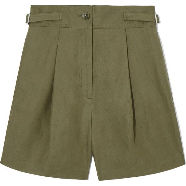 shorts Cos marrone tinta unita