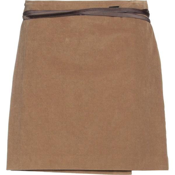 minigonne Dsquared2 marrone tinta unita