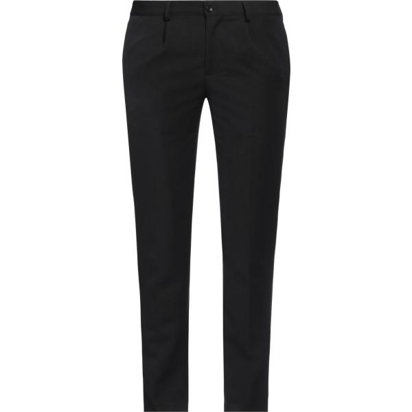 pantaloni Daniele Alessandrini Homme nero tinta unita