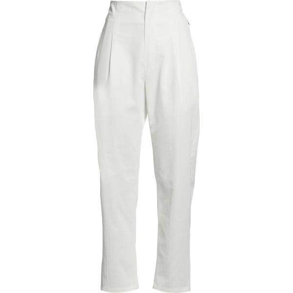 pantaloni Colovos bianco tinta unita