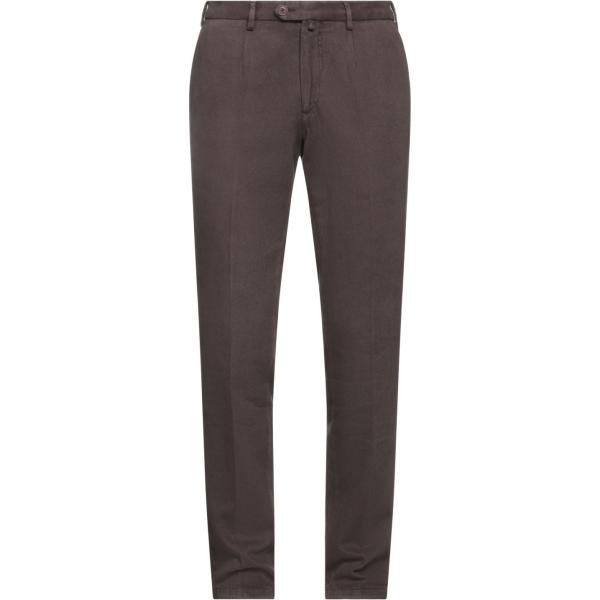 pantaloni Jasper Reed marrone tinta unita
