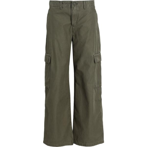 pantaloni cargo Levis verde tinta unita