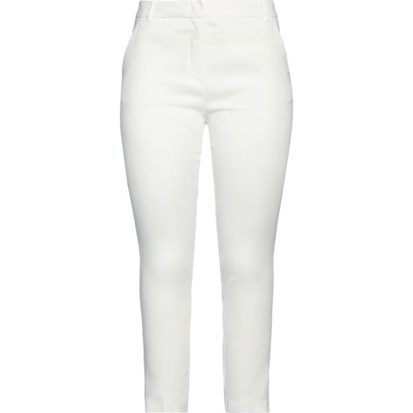 pantaloni Pinko bianco tinta unita