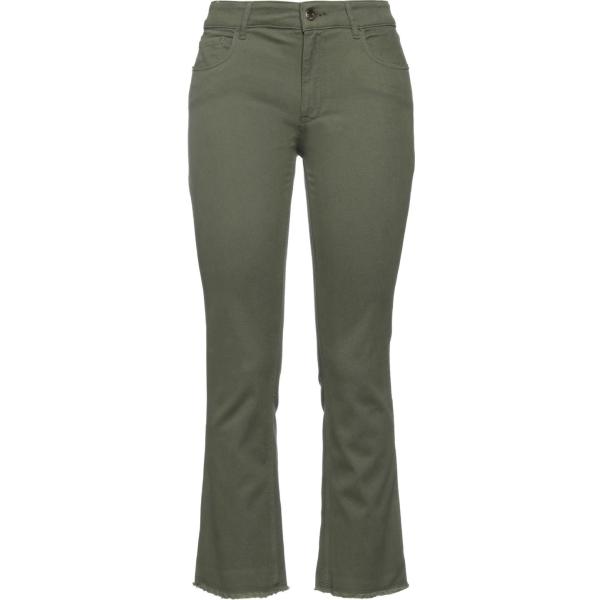 pantaloni Re_Hash verde tinta unita