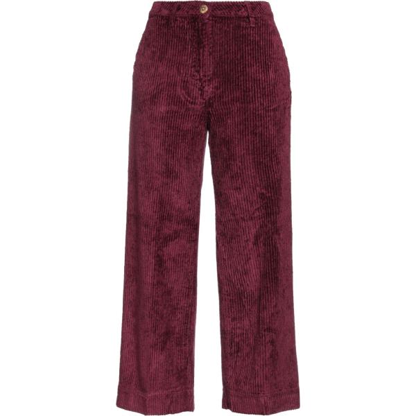 pantaloni Shaft rosso tinta unita