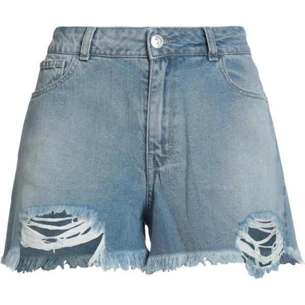 shorts My Twin Twinset blu tinta unita