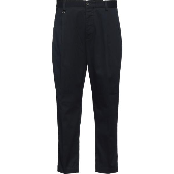 pantaloni Paolo Pecora blu tinta unita