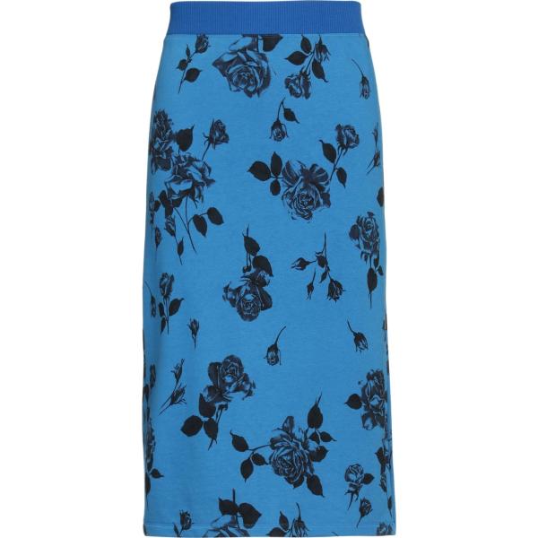 gonne longuette RED Valentino blu con stampe