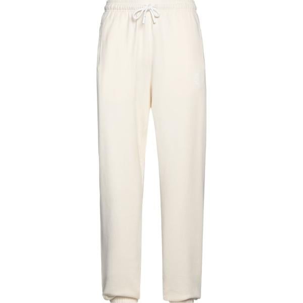 pantaloni Marcelo Burlon bianco tinta unita