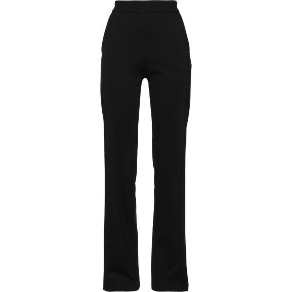 pantaloni 120% Lino nero tinta unita