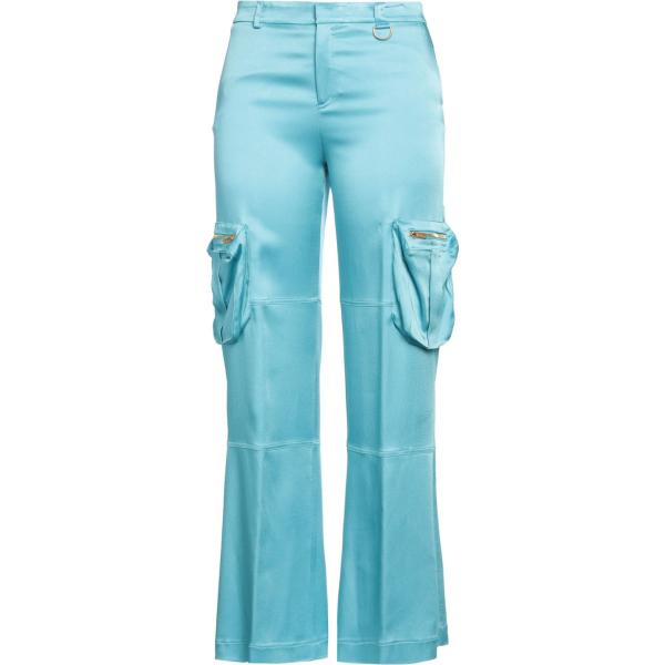 pantaloni cargo Blumarine blu tinta unita
