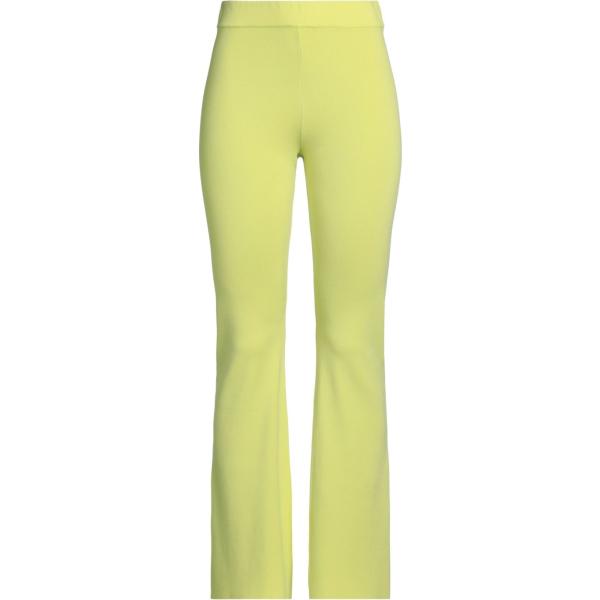 pantaloni Vicolo giallo tinta unita