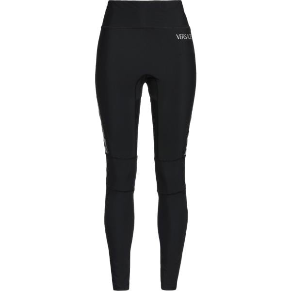 Leggings da donna in nero pece Versace