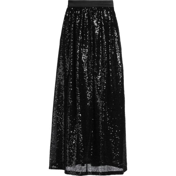 gonne lunghe Emporio Armani nero tinta unita