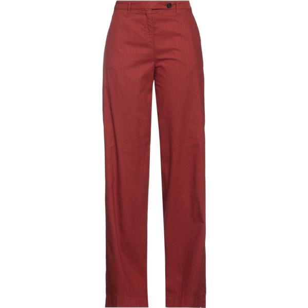 pantaloni Massimo Alba rosso a righe