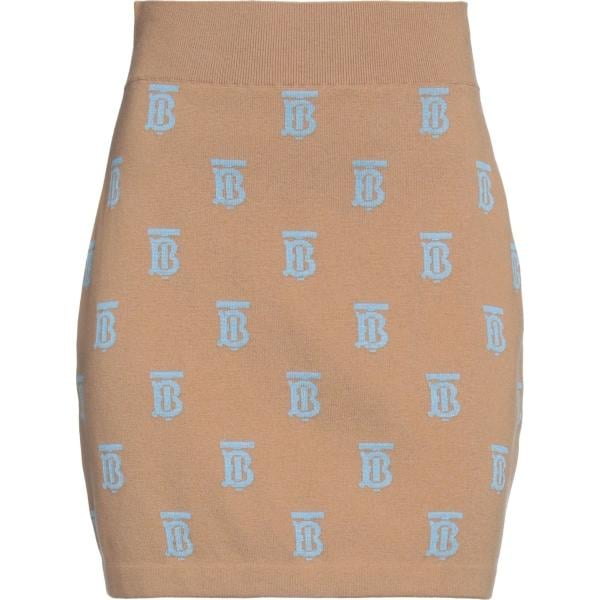 minigonne Burberry marrone