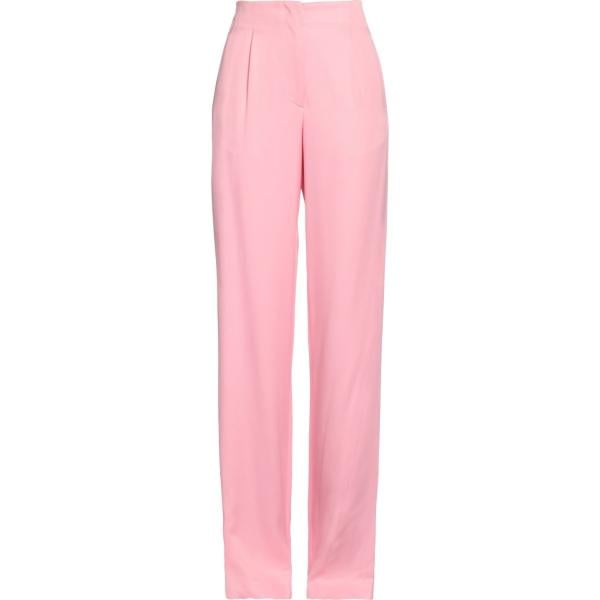 pantaloni Msgm rosa tinta unita