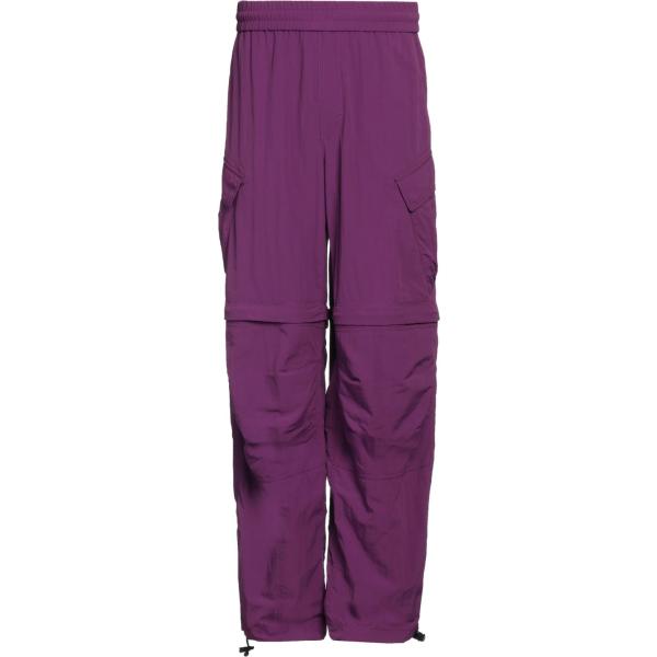 pantaloni cargo Msgm viola tinta unita