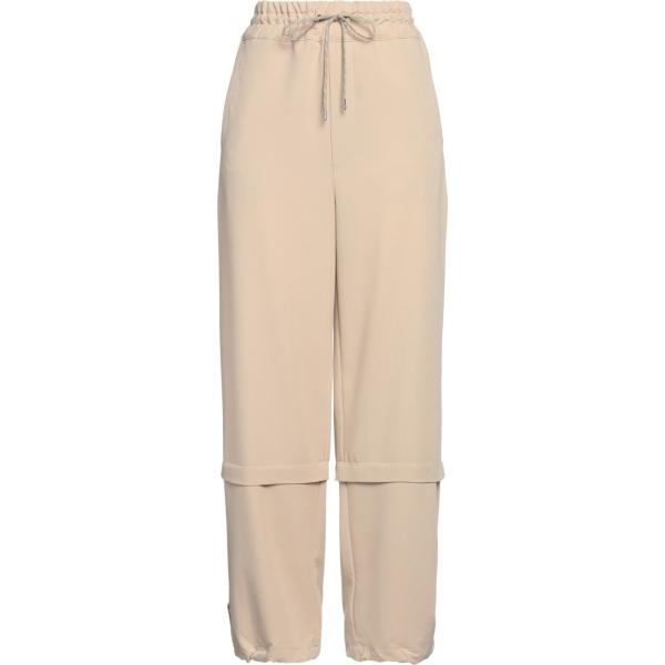 pantaloni High marrone tinta unita
