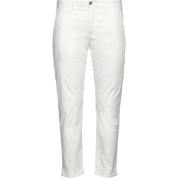 pantaloni chino Jeckerson bianco tinta unita