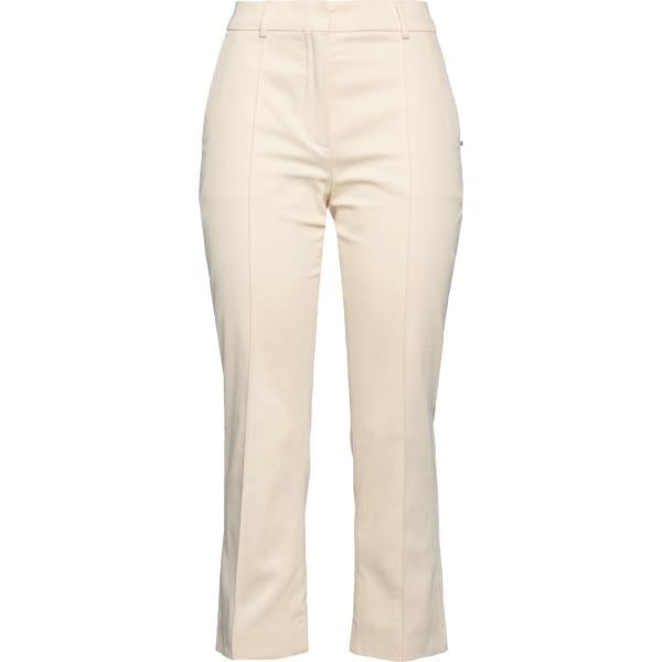pantaloni Sportmax bianco tinta unita