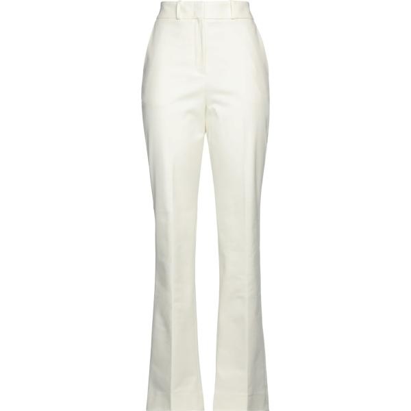 pantaloni Bcbgmaxazria bianco tinta unita