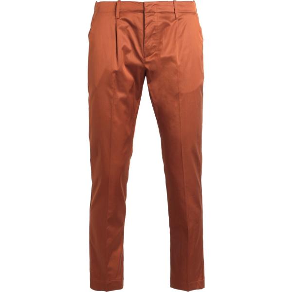 pantaloni Paolo Pecora marrone tinta unita