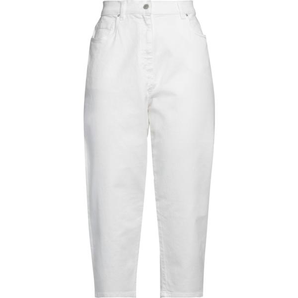 jeans Fabiana Filippi bianco tinta unita