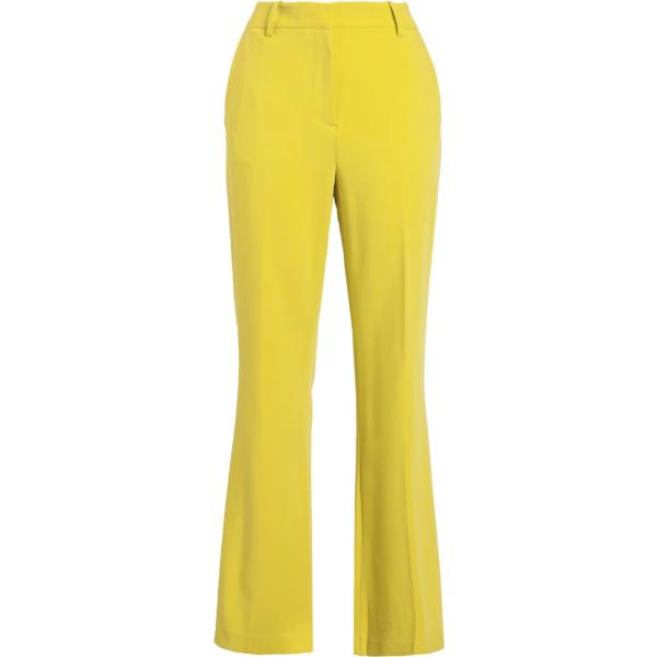 pantaloni Dkny giallo tinta unita