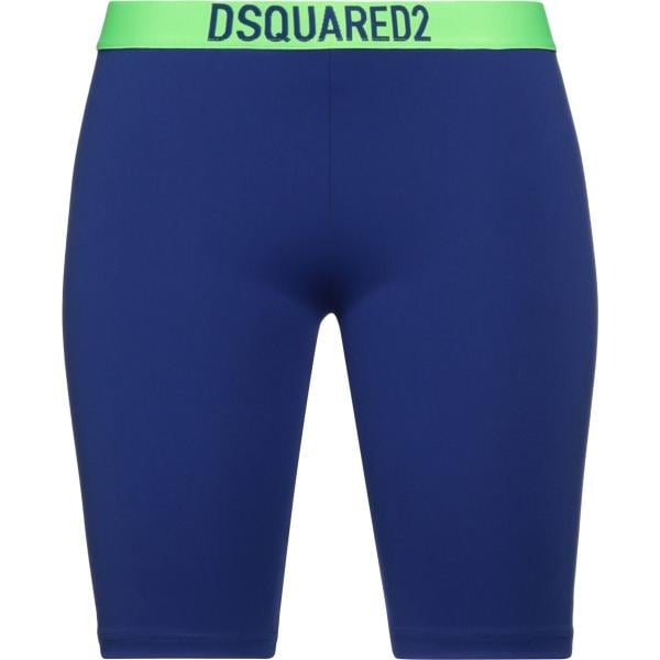 Leggings da donna in blu scuro senza tasche a vita bassa Dsquared2 Dsquared2