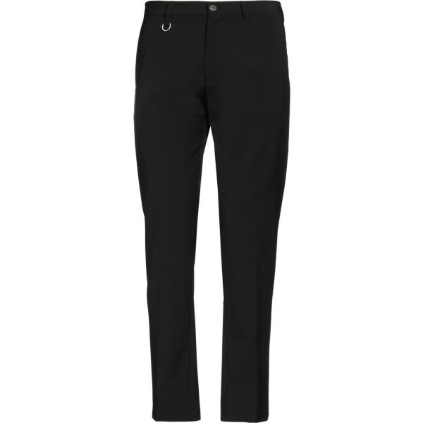 pantaloni Paolo Pecora nero tinta unita