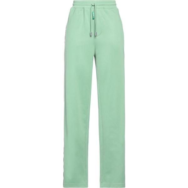pantaloni sportivi da donna in verde chiaro a vita alta con coulisse Dsquared2