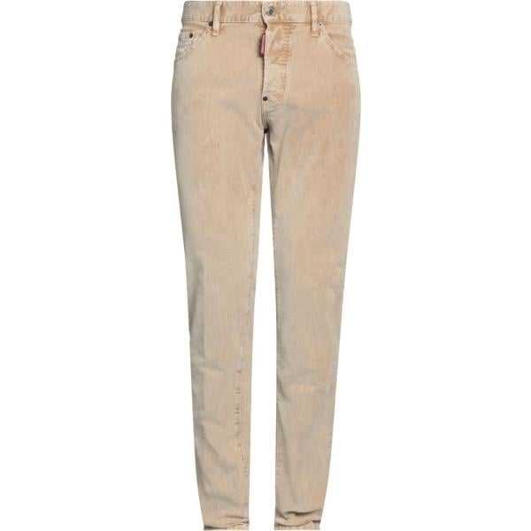 pantaloni Dsquared2 marrone tinta unita
