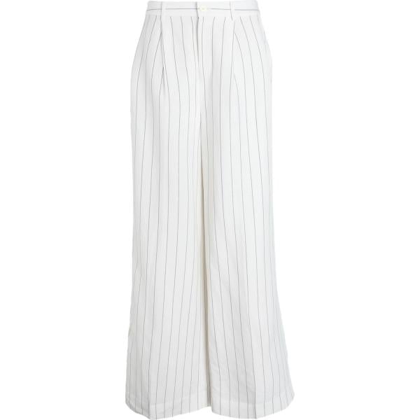 pantaloni Lauren Ralph Lauren bianco a righe