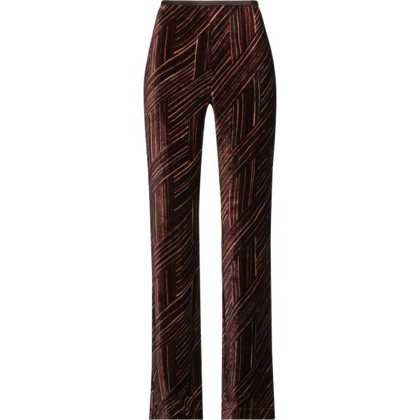 pantaloni Siyu nero a righe