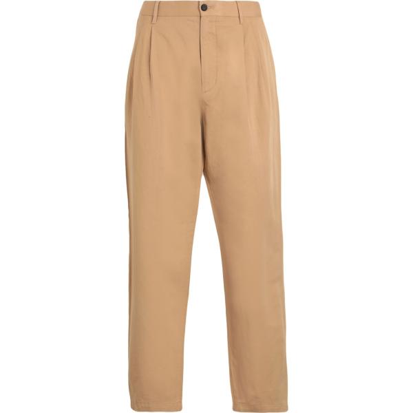 pantaloni chino Tommy Hilfiger marrone tinta unita