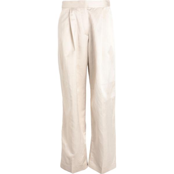 pantaloni Calvin Klein marrone tinta unita