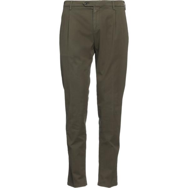 pantaloni Lardini verde tinta unita