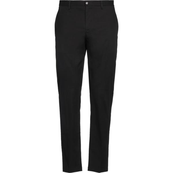 pantaloni chino Daniele Alessandrini Homme nero tinta unita