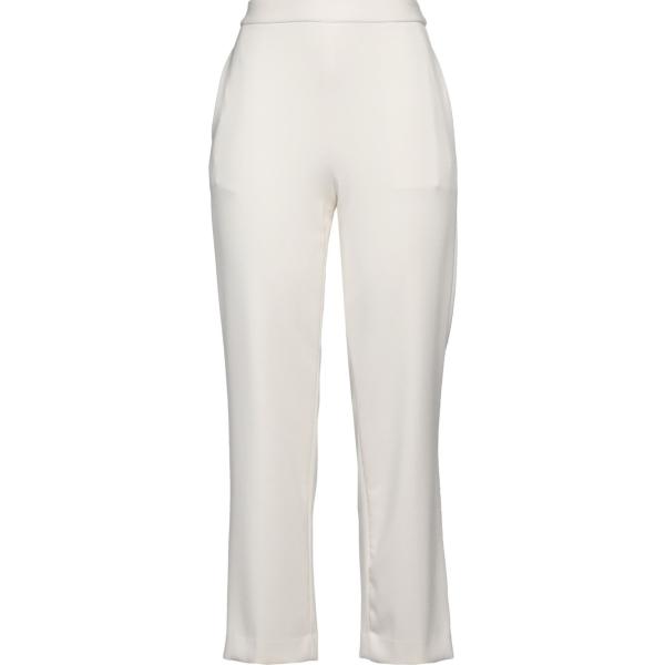 pantaloni Theory bianco tinta unita