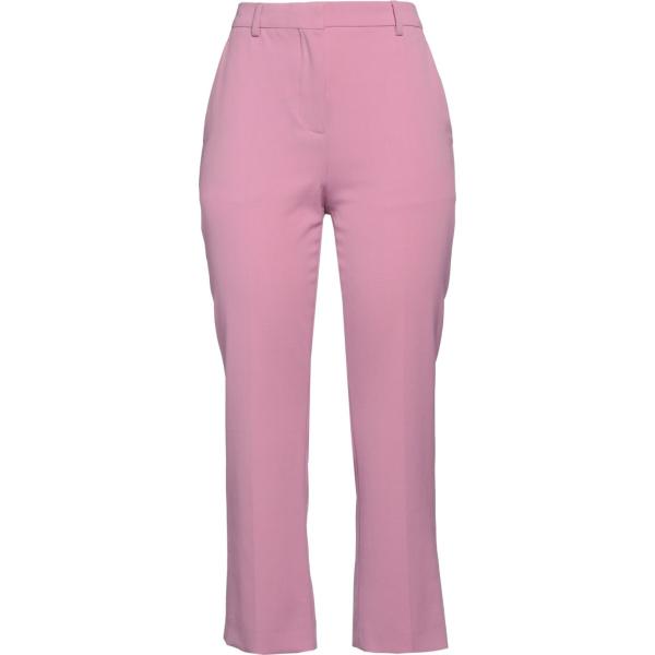 pantaloni Moschino rosa tinta unita