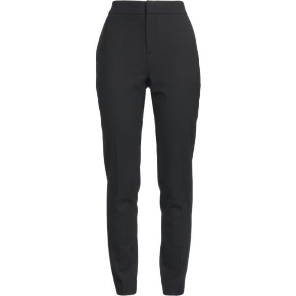 pantaloni Twinset nero tinta unita